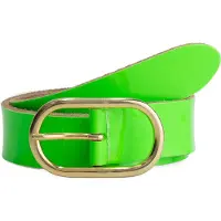 Pom Amsterdam Belt - Neon Green Taglia: 85 | Cinture Outlet | Donna | Verde