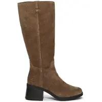 Timberland per donna. TB0A43M8EIV1 Stivali alti in pelle marrone Bellevaux (36 W), Basso, Cerniera, Casual
