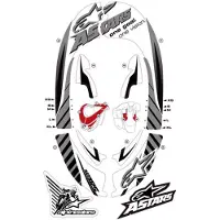 Alpinestars Adesivi Bionic Neck Graphic