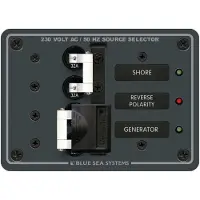 Blue Sea Systems Selettore Sorgente Ca 230v/pannello 32a