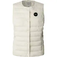 Pepe Jeans per donna. PL402584 gilet bianco Jane (XS), Casual, Nylon