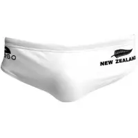 Turbo Costume Da Bagno A Slip All White