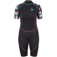 Trespass Muta Shorty Da Donna A Maniche Corte Con Cerniera Posteriore Sonar 3 Mm