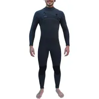 Kynay Muta In Neoprene A Maniche Lunghe Con Zip Sul Petto Surf Ultra Stretch Quick Dry 5/3 Mm