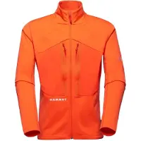 Mammut Eiger Nordwand Advanced Midlayer Jacket Giacca in pile Uomo (XXL, arancione)