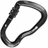 Kong Ferrata Screw Sleeve Moschettoni per via ferrata grigio/nero