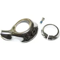Sram Tappo Di Copertura Spare Parts Tapa/abrazadgripshift X0 Left Silver
