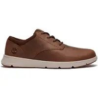 Timberland per uomo. TB0A6C8EW011 Sneakers Parker Street in pelle marrone (42), Basso, Stringhe, Casual
