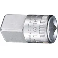 Stahlwille Ingranditore 432 Azionamento 3/8″ Uscita 1/2″ Lunghezza 35 mm - 12030003