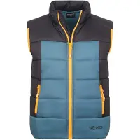 TROLLKIDS Kid's Hardanger Vest Gilet sintetico Bambini (116, blu)