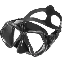 Abysstar Maschera Subacquea Discovery Black Action