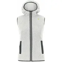Karpos Women's Moiazza Retro Hoodie Vest Gilet in pile Donna (M, turchese)