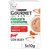 Purina Purè Gourmet Manzo 55x10g Cibo Per Gatti