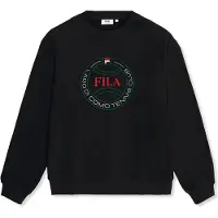 FILA Parella Relaxed Graphic Sweatshirt Black Taglia: L | Maglioni a maglia Outlet | Uomo | Nero