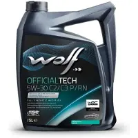 WOLF Olio Motore Officialtech C2/c3 P/rn 5l