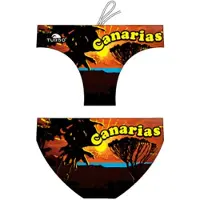 Turbo Costume Da Bagno A Slip Canary Islands Sunset