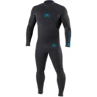 Ocean & Earth Muta In Neoprene A Maniche Lunghe Con Cerniera Sulla Schiena Surf School 4/3 Mm