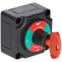 Euromarine Interruttore A Chiave Per Batteria Unipolare 300a 12-48v