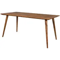 Wohnling Tavolo da pranzo REPA 160 x 80 x 76 cm Sheesham rustico