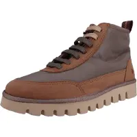 Art unisex. 115851120003_020 Stivaletti in pelle grigia (37), Beige, Basso, 1 a 3 cm, Stringhe, Casual
