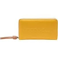 Coccinelle Leather Wallet In Mustard Yellow Taglia: OS | Portafogli Outlet | Donna | Giallo