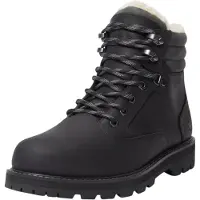 Timberland Britton Road Mid Warm Lined Waterproof Boot Scarpe invernali Uomo (47,5, nero)