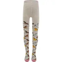 Ewers Collant beige / marrone / giallo / nero