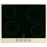 Smeg Piano A Induzione Colonial P864po 4 Fuochi