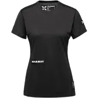 Mammut Women's Eiger Nordwand First Layer T-Shirt Maglia funzionale Donna (XS, nero)