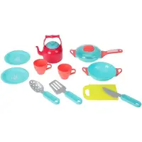Wellhome Set Cucina Per Bambini Assortito 11 Pezzi
