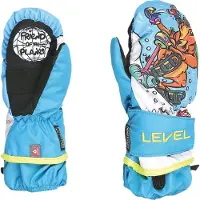 Level Kid's Animal Rec Guanti Bambini (I - 2-3 years, blu)