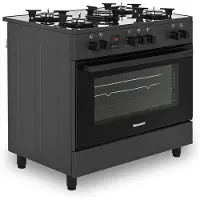 Ravanson Cucina A Gas Con Forno Elettrico Kwge-k90