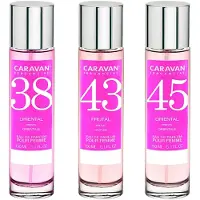 Caravan Profumo Nº38/nº43/nº45 150ml 3 Unità