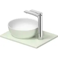 Duravit Set de lavabos Sivida rond avec console 410x330x123mm, 268022FH00, 268022FH00