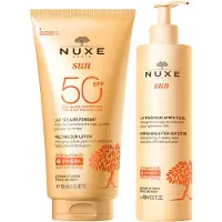 Nuxe Sole Rinfrescante Dopo-latte 100ml+e Shampoo Per Il Corpo 200ml