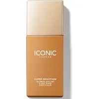 ICONIC LONDON Super Smoother fondotinta opacizzante lunga tenuta colore Golden Tan 30 ml