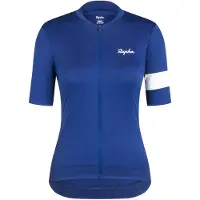 Rapha Women's Core Jersey Maglietta da ciclismo Donna (M, blu)