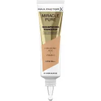 Max Factor Miracle Pure Skin-Improving SPF30 45 Warm Almond 30 ml — Fondotinta