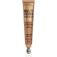 Rimmel London Multitasker Wake Me Up Correttore e Fondotinta Toffee 20ml — Fondotinta correttore