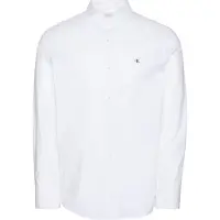Calvin Klein Ls Solid Oxford Classic Shirt Brilliant White Taglia: L | Camicie Casual Outlet | Uomo | Bianco