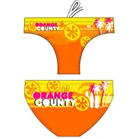 Turbo Costume Da Bagno A Slip Orange Country
