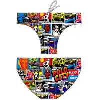 Turbo Costume Da Bagno A Slip Comic Polo City