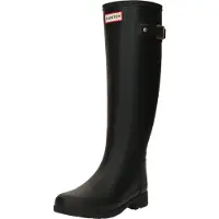 Hunter Women's Refined Gold Trim Tall Boot Stivali di gomma Donna (39, nero)