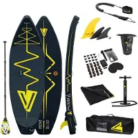Yellowv Set Di Paddle Surf Gonfiabile Heartbeat 9´0´´