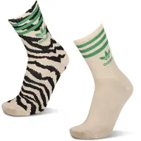 Adidas Calzini x FARM Rio Crew Socks 2 Pairs donne - Beige - M
