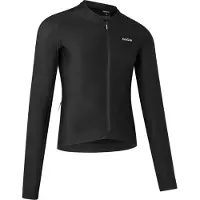 Gripgrab PACR Long Sleeve Jersey Maglietta da ciclismo Uomo (XL, nero)
