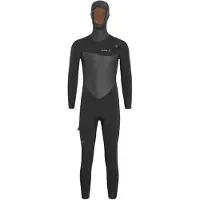 Orca Muta In Neoprene A Maniche Lunghe Con Cappuccio E Cerniera Sul Petto Tango 5/4 Mm