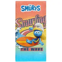 Otso Asciugamano In Microfibra Smurf Smurfing