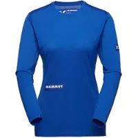 Mammut Women's Eiger Nordwand First Layer Longsleeve Maglia funzionale Donna (M, blu)