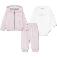 Lacoste Kids Set A Maniche Lunghe Mon Premier Fleece